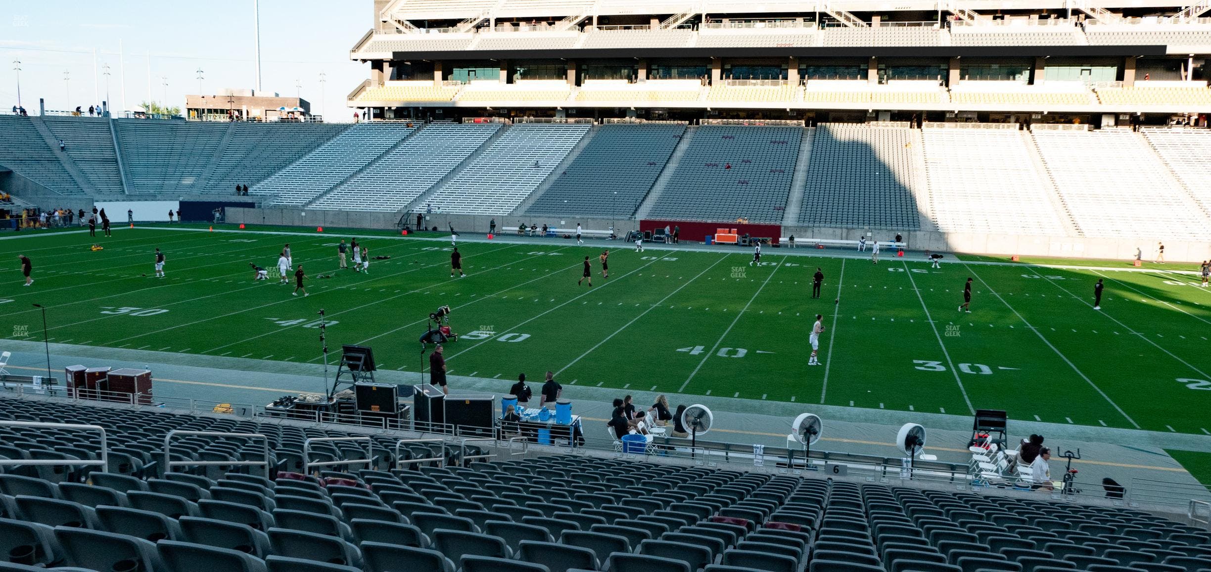 Mountain America Stadium - Section 6 Seat View