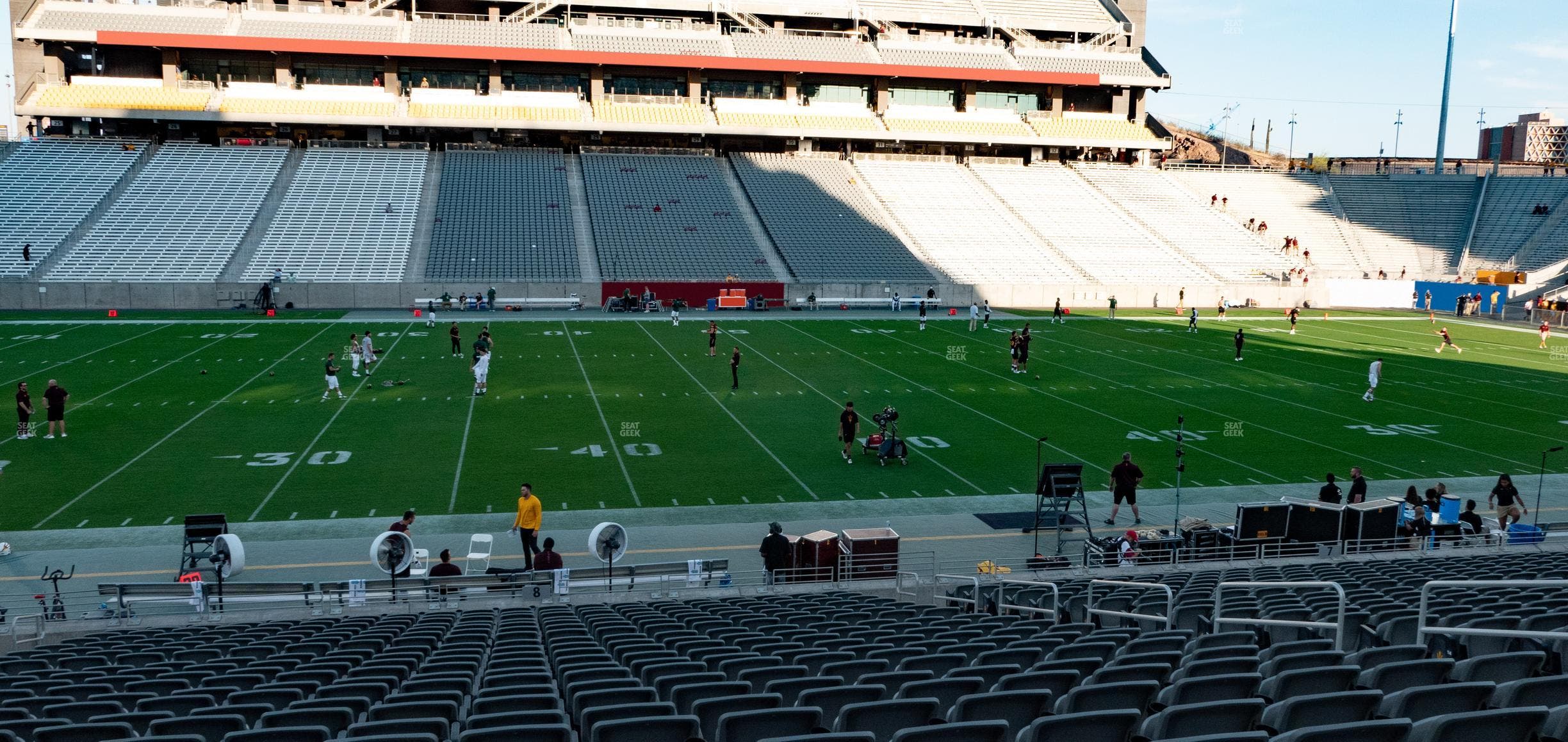 Mountain America Stadium - Section 8 Seat View