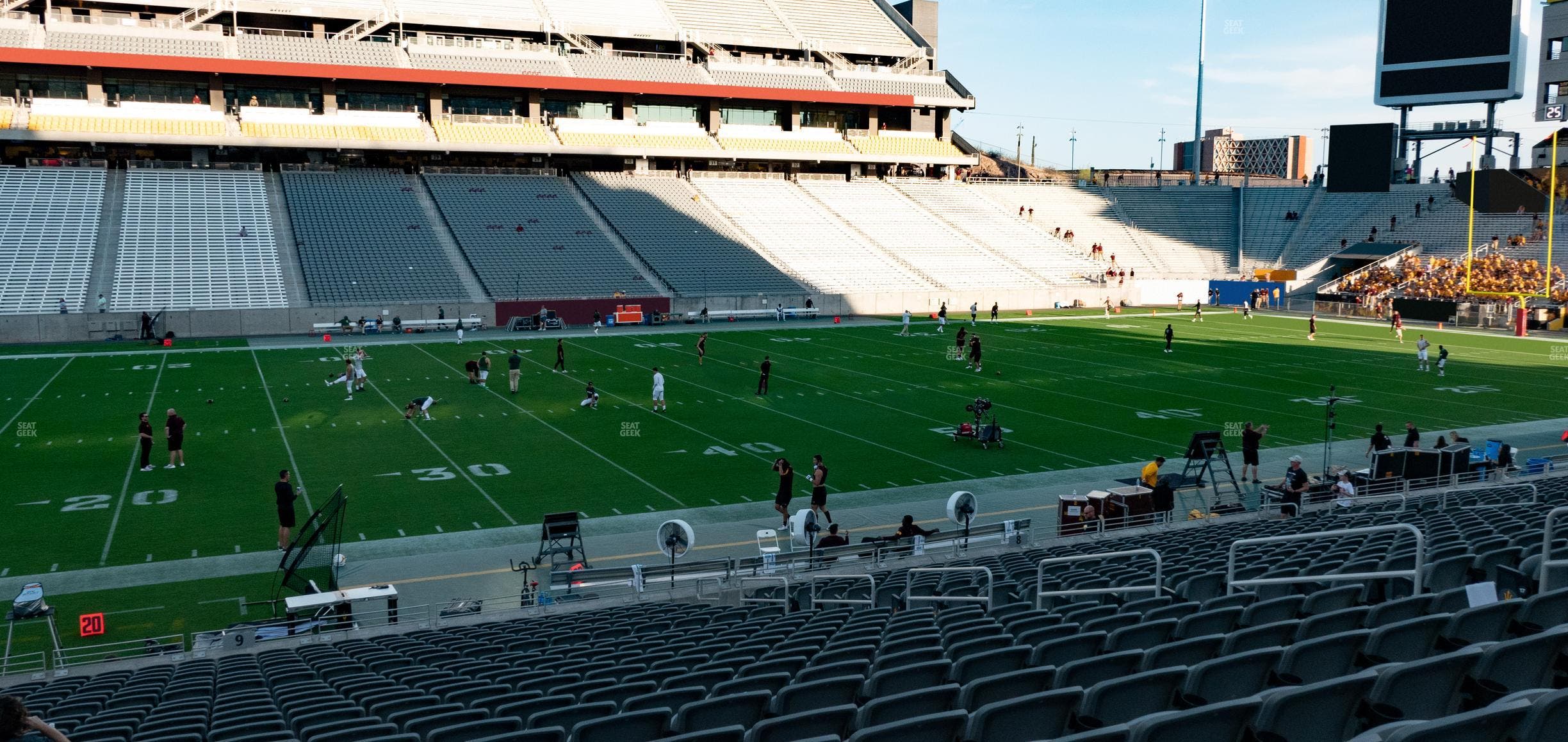 Mountain America Stadium - Section 9 Seat View