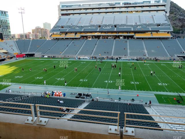 Mountain America Stadium - Section East Club 131 Seat View