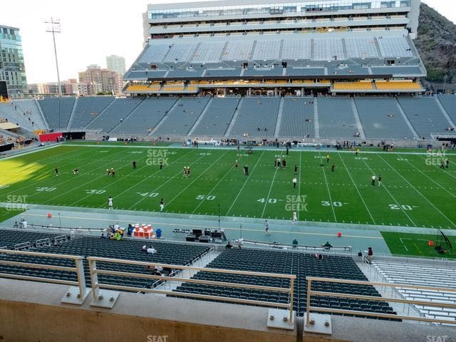 Mountain America Stadium - Section East Club 131 Seat View