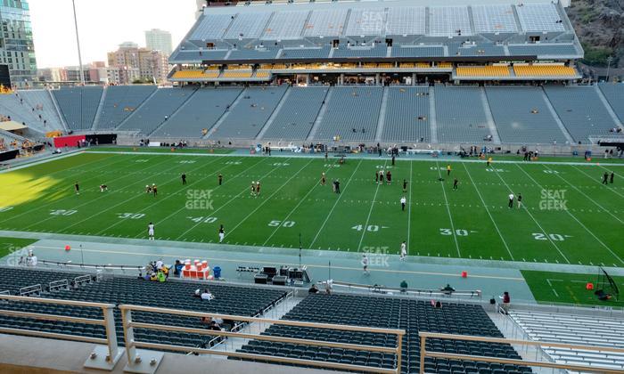Mountain America Stadium - Section East Club 131 Seat View