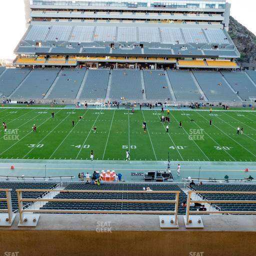 Mountain America Stadium - Section East Club 132 Seat View