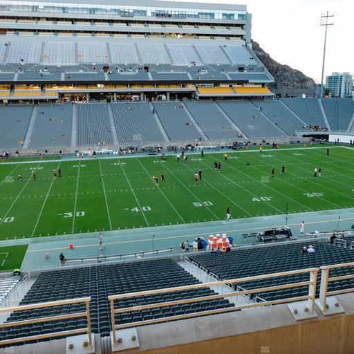 Mountain America Stadium - Section East Club 133 Seat View