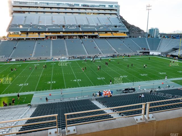 Mountain America Stadium - Section East Club 133 Seat View
