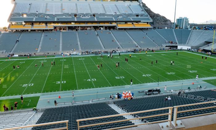 Mountain America Stadium - Section East Club 133 Seat View