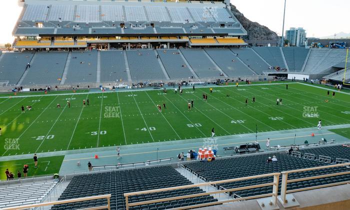 Mountain America Stadium - Section East Club 133 Seat View