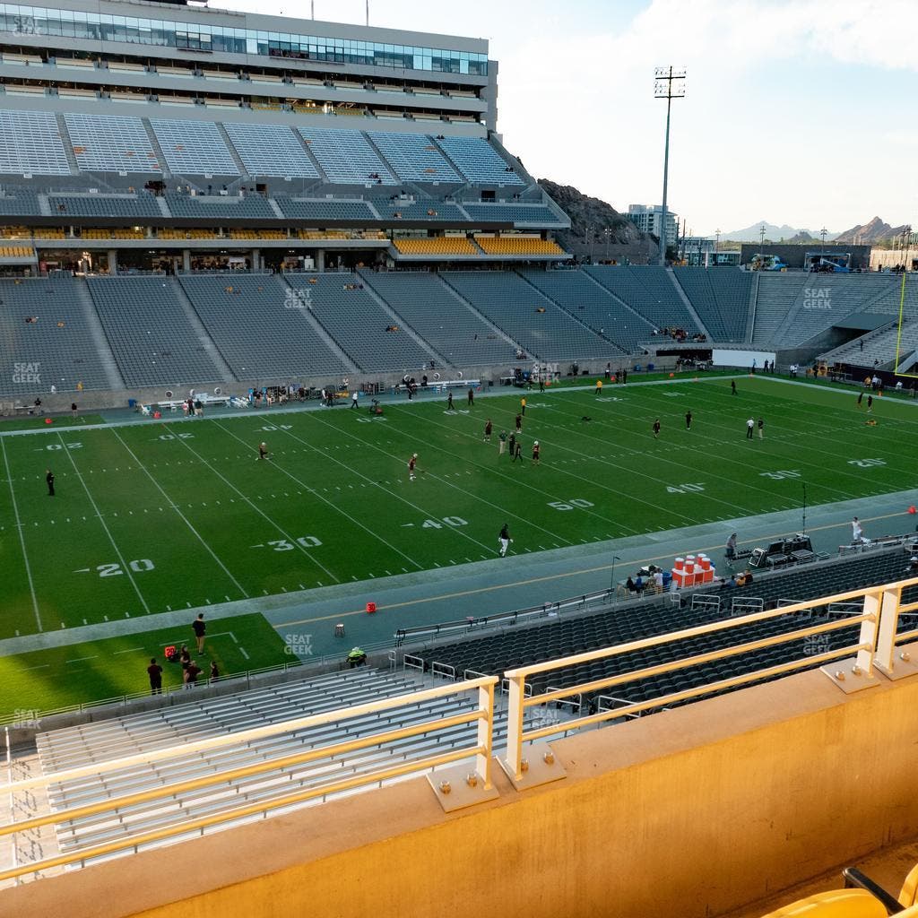 Mountain America Stadium - Section East Club 134 Seat View