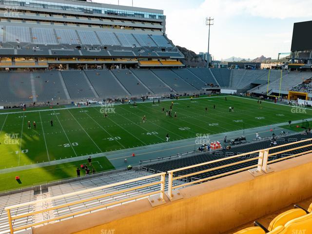 Mountain America Stadium - Section East Club 134 Seat View