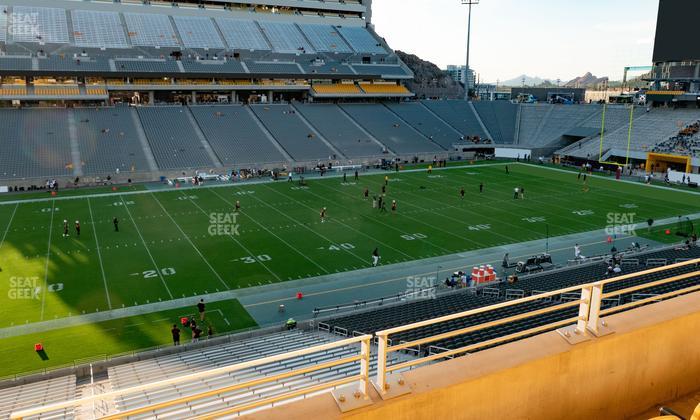 Mountain America Stadium - Section East Club 134 Seat View