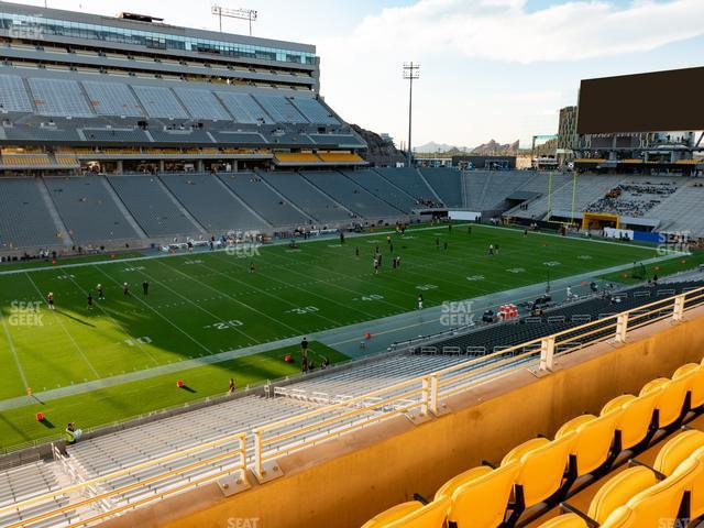 Mountain America Stadium - Section East Club 135 Seat View