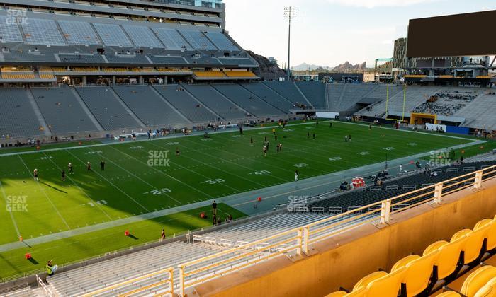 Mountain America Stadium - Section East Club 135 Seat View