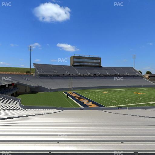 Mountaineer Field at Milan Puskar Stadium - Section 101 Seat View