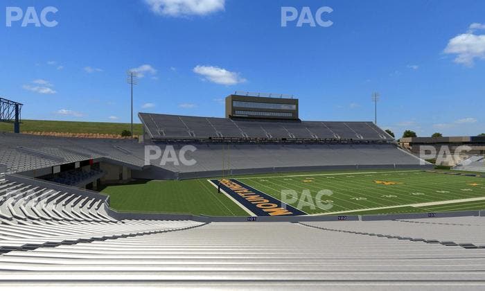 Mountaineer Field at Milan Puskar Stadium - Section 101 Seat View