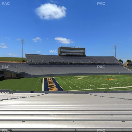 Mountaineer Field at Milan Puskar Stadium - Section 102 Seat View