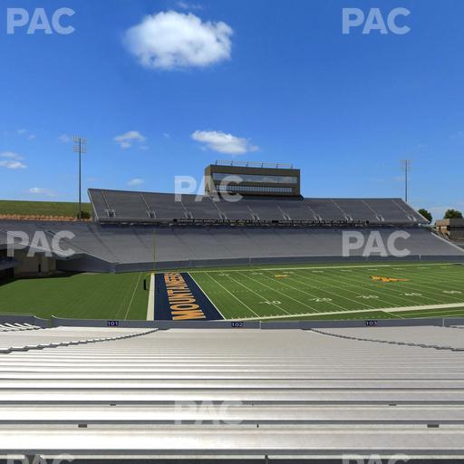 Mountaineer Field at Milan Puskar Stadium - Section 102 Seat View