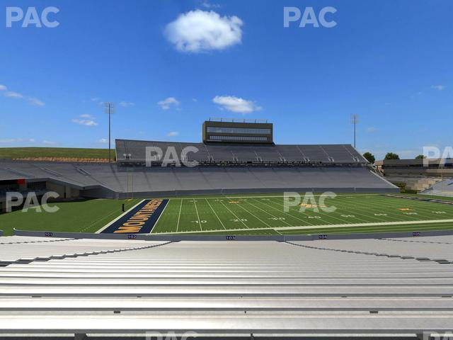 Mountaineer Field at Milan Puskar Stadium - Section 103 Seat View