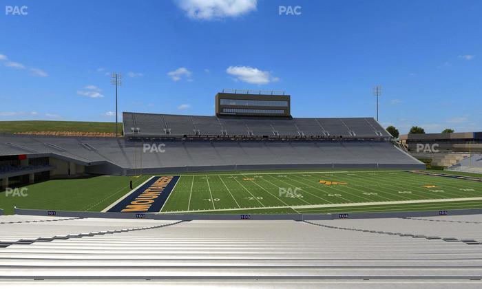 Mountaineer Field at Milan Puskar Stadium - Section 103 Seat View