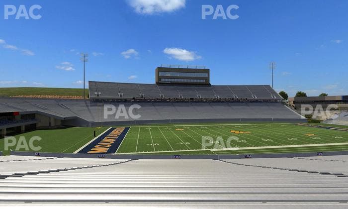 Mountaineer Field at Milan Puskar Stadium - Section 103 Seat View