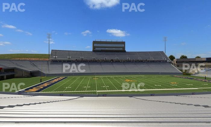 Mountaineer Field at Milan Puskar Stadium - Section 104 Seat View