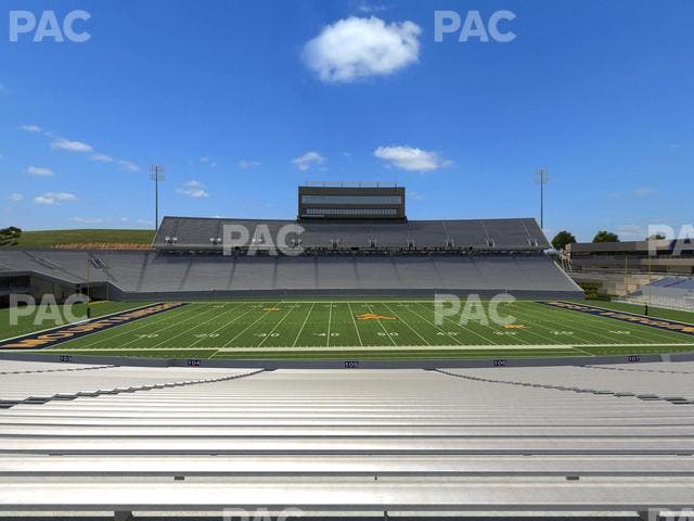 Mountaineer Field at Milan Puskar Stadium - Section 105 Seat View