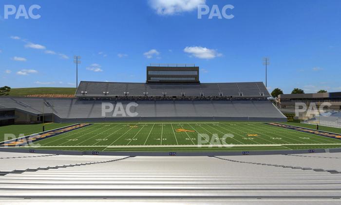 Mountaineer Field at Milan Puskar Stadium - Section 105 Seat View