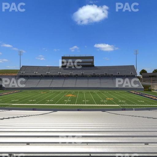 Mountaineer Field at Milan Puskar Stadium - Section 106 Seat View