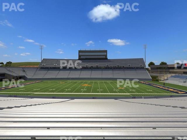 Mountaineer Field at Milan Puskar Stadium - Section 106 Seat View