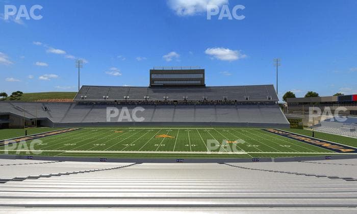 Mountaineer Field at Milan Puskar Stadium - Section 106 Seat View