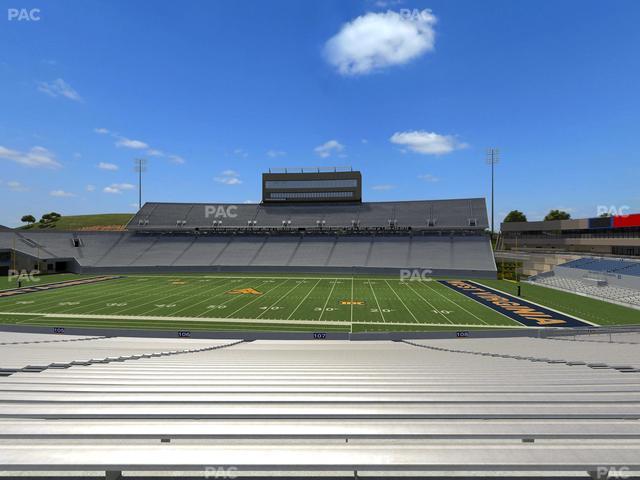Mountaineer Field at Milan Puskar Stadium - Section 107 Seat View