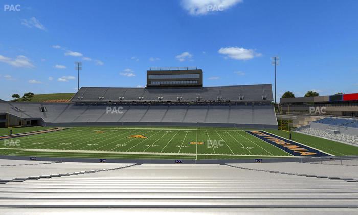 Mountaineer Field at Milan Puskar Stadium - Section 107 Seat View