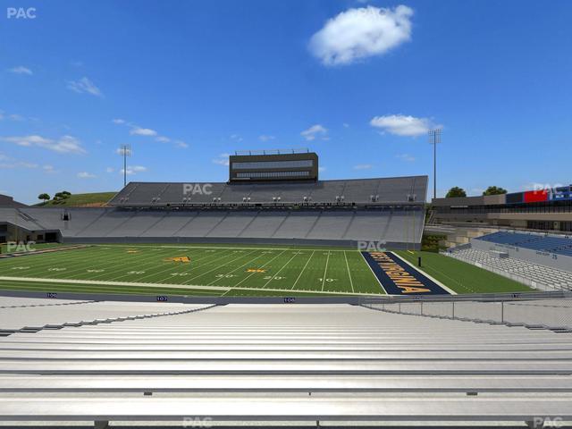 Mountaineer Field at Milan Puskar Stadium - Section 108 Seat View