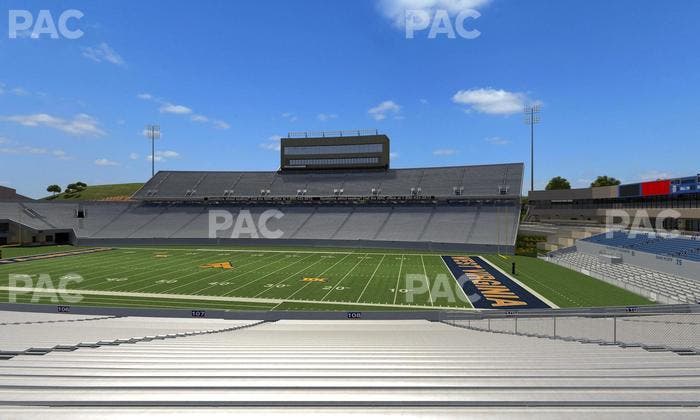 Mountaineer Field at Milan Puskar Stadium - Section 108 Seat View