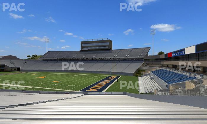 Mountaineer Field at Milan Puskar Stadium - Section 110 Seat View