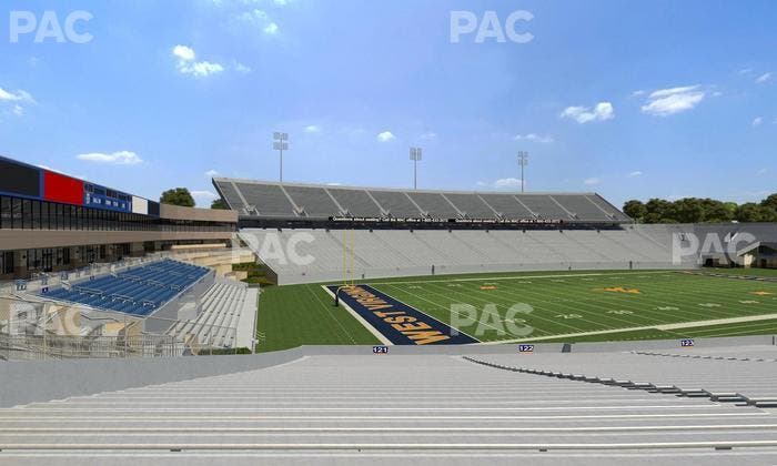 Mountaineer Field at Milan Puskar Stadium - Section 121 Seat View