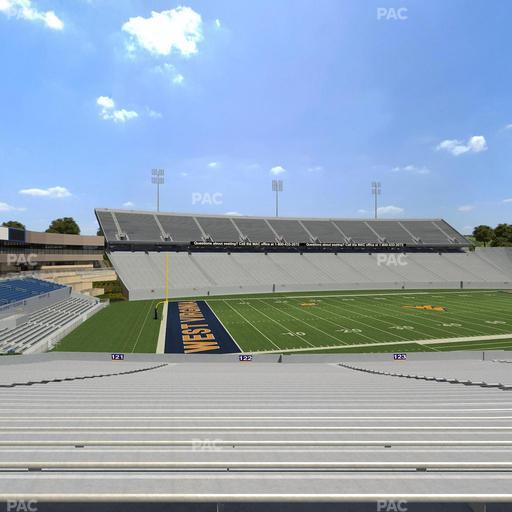 Mountaineer Field at Milan Puskar Stadium - Section 122 Seat View