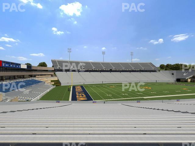 Mountaineer Field at Milan Puskar Stadium - Section 122 Seat View