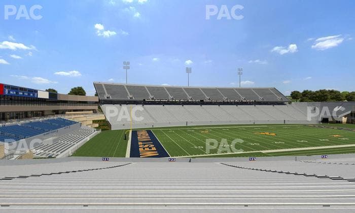 Mountaineer Field at Milan Puskar Stadium - Section 122 Seat View