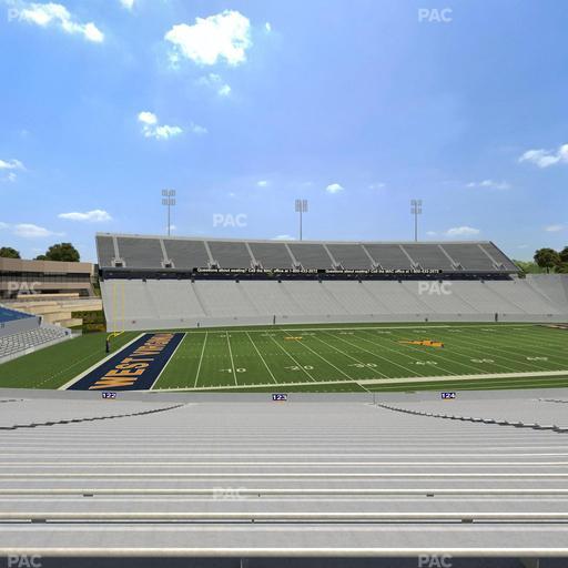 Mountaineer Field at Milan Puskar Stadium - Section 123 Seat View