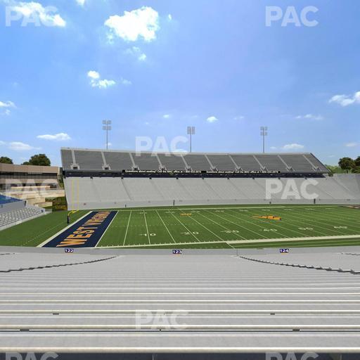 Mountaineer Field at Milan Puskar Stadium - Section 123 Seat View