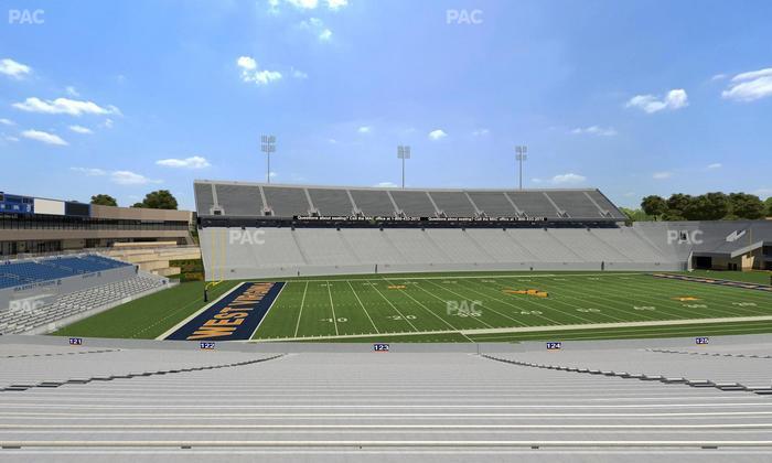 Mountaineer Field at Milan Puskar Stadium - Section 123 Seat View
