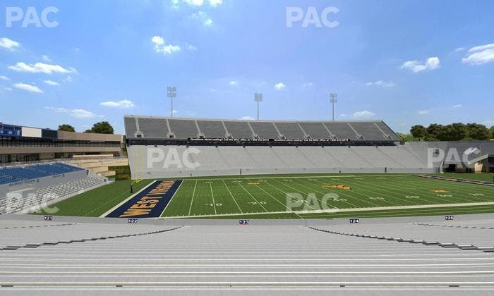 Mountaineer Field at Milan Puskar Stadium - Section 123 Seat View