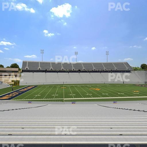 Mountaineer Field at Milan Puskar Stadium - Section 124 Seat View