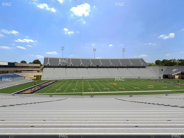 Mountaineer Field at Milan Puskar Stadium - Section 124 Seat View
