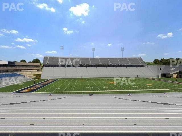 Mountaineer Field at Milan Puskar Stadium - Section 124 Seat View