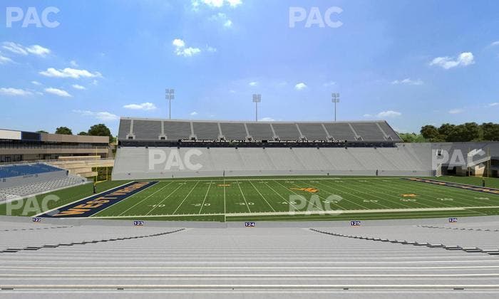Mountaineer Field at Milan Puskar Stadium - Section 124 Seat View