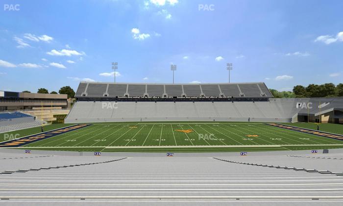 Mountaineer Field at Milan Puskar Stadium - Section 125 Seat View