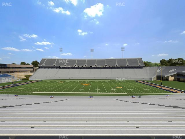 Mountaineer Field at Milan Puskar Stadium - Section 126 Seat View