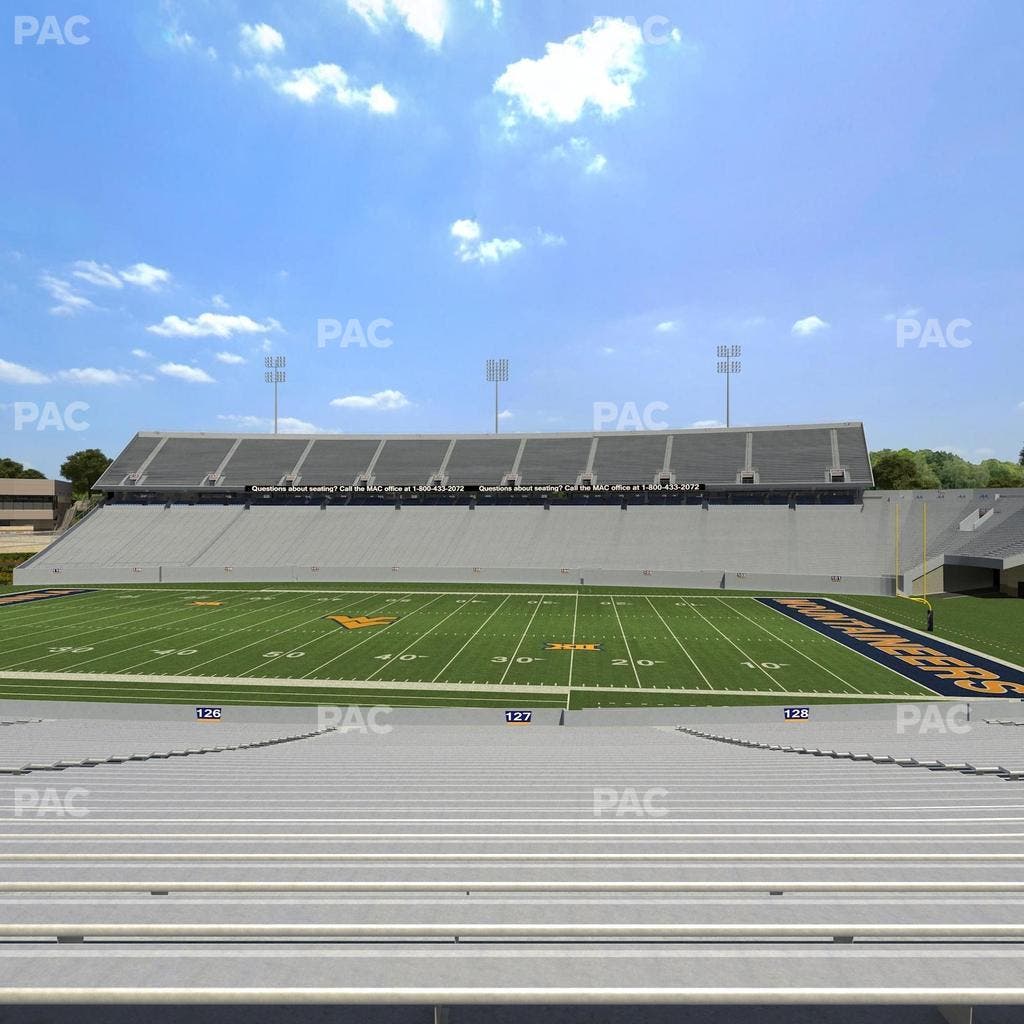 Mountaineer Field at Milan Puskar Stadium - Section 127 Seat View