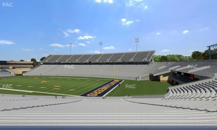 Mountaineer Field at Milan Puskar Stadium - Section 130 Seat View
